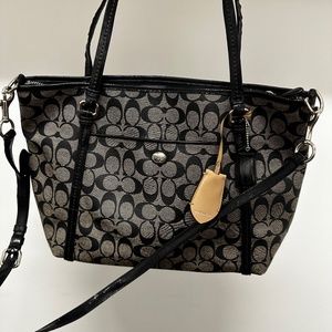 Vintage Coach Signature Monogram Purse